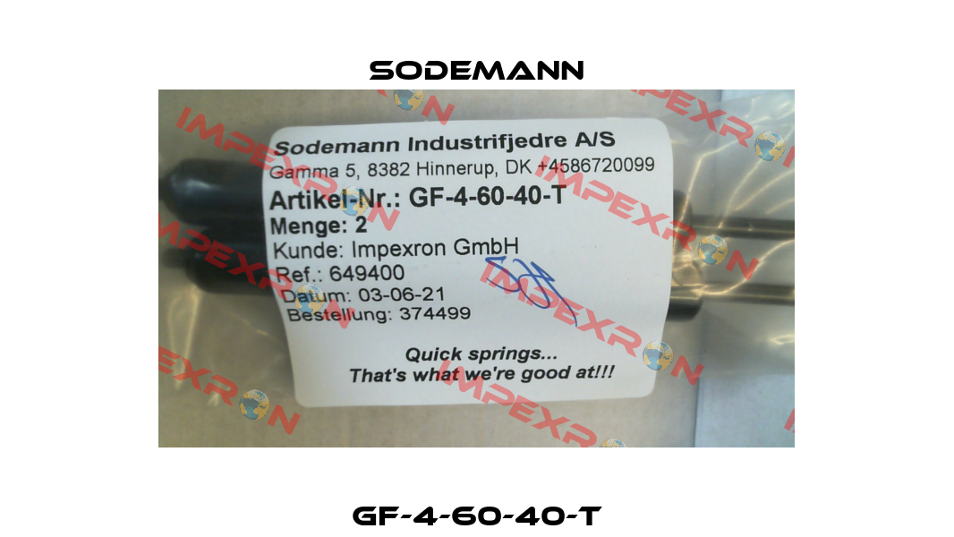 GF-4-60-40-T Sodemann