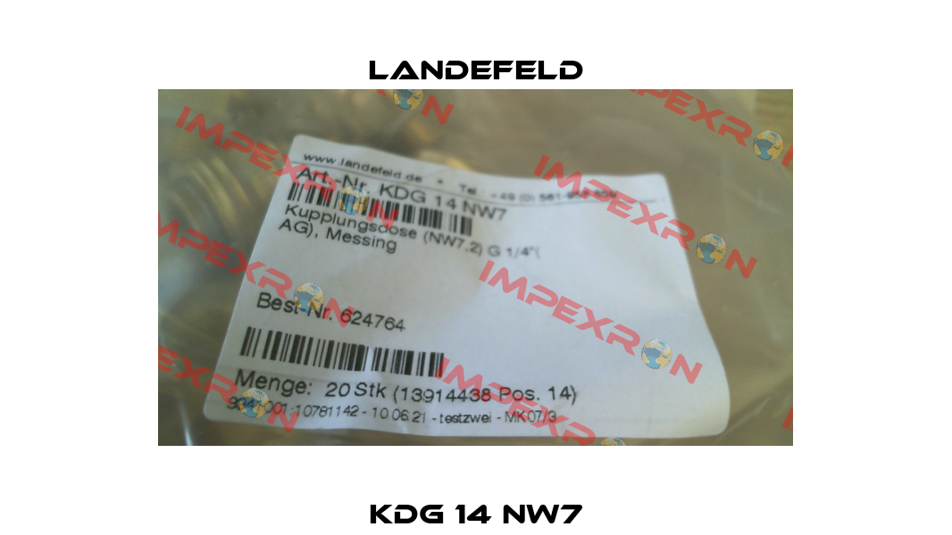 KDG 14 NW7 Landefeld