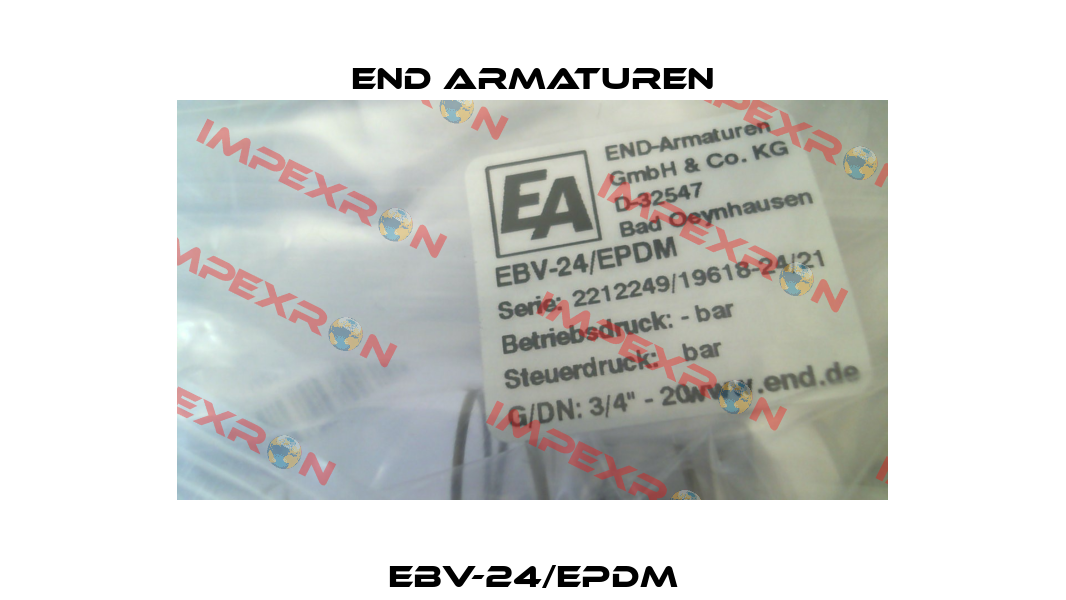 EBV-24/EPDM End Armaturen