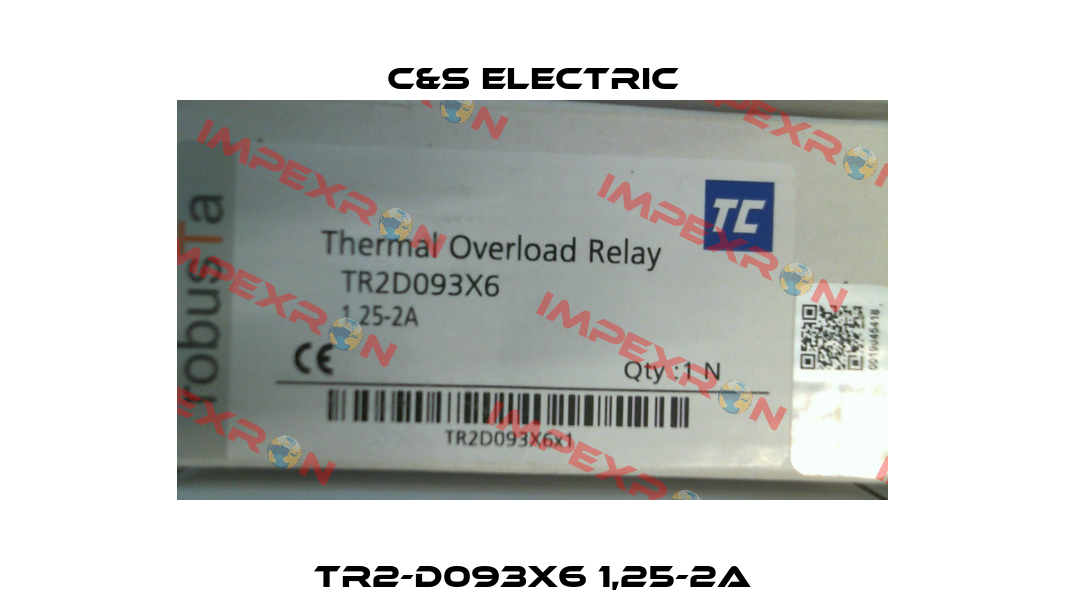 TR2-D093X6 1,25-2A C&S ELECTRIC