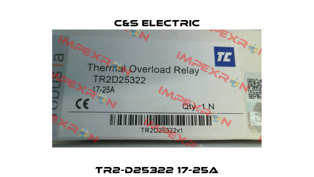 TR2-D25322 17-25A C&S ELECTRIC