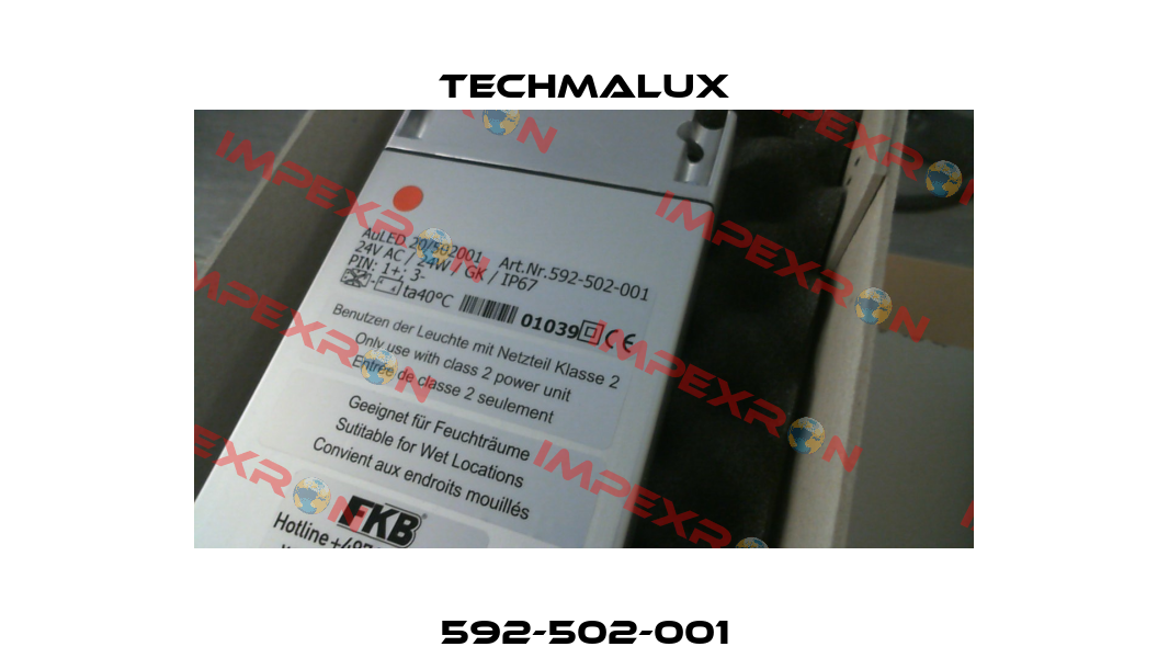 592-502-001 Techmalux