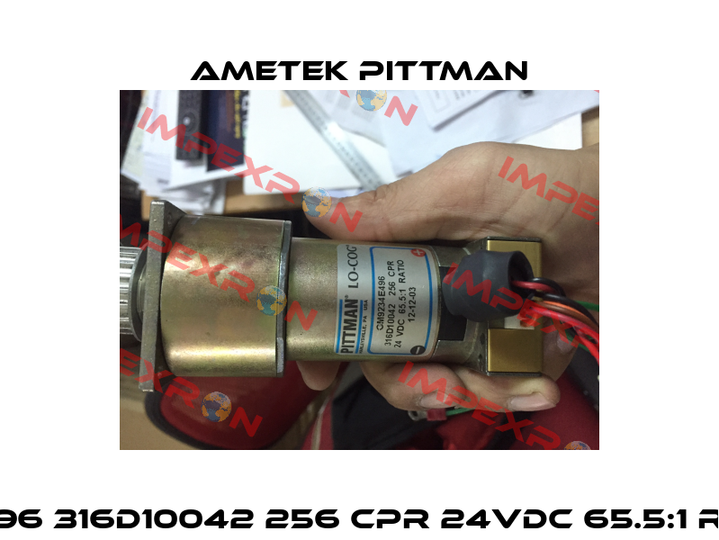 GM9234E496 316D10042 256 CPR 24VDC 65.5:1 RATIO (OEM)  Ametek Pittman