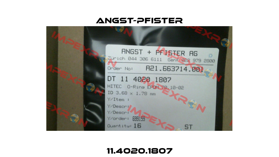 11.4020.1807 Angst-Pfister