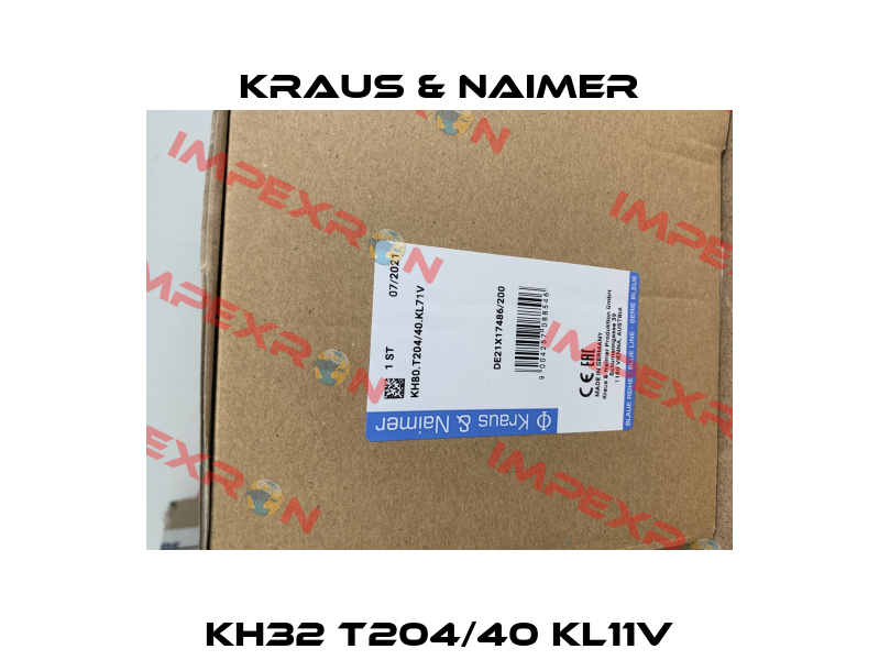KH32 T204/40 KL11V Kraus & Naimer