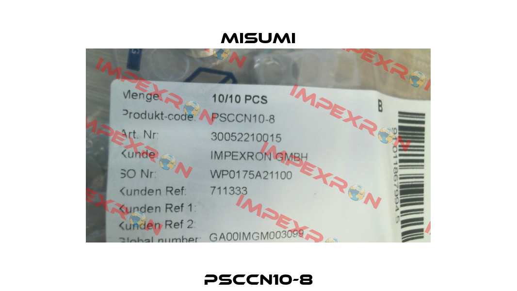 PSCCN10-8 Misumi