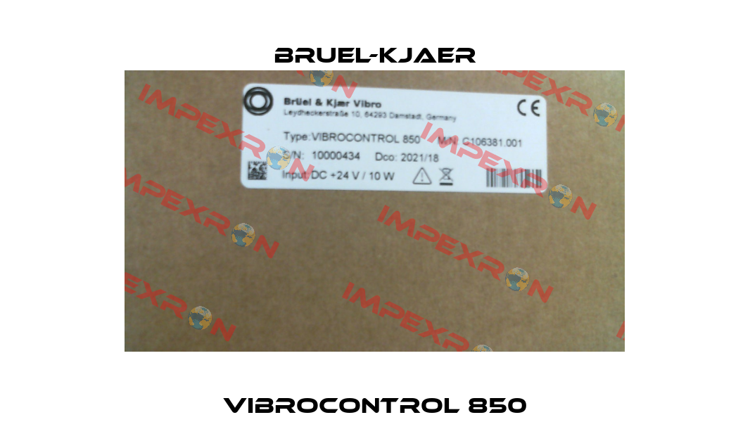 VIBROCONTROL 850 Bruel-Kjaer