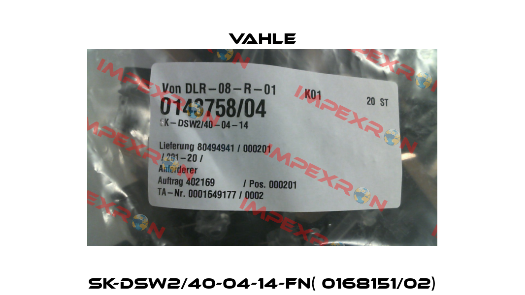 SK-DSW2/40-04-14-FN( 0168151/02) Vahle