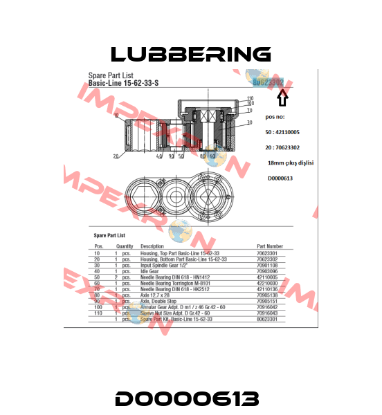 D0000613  Lubbering
