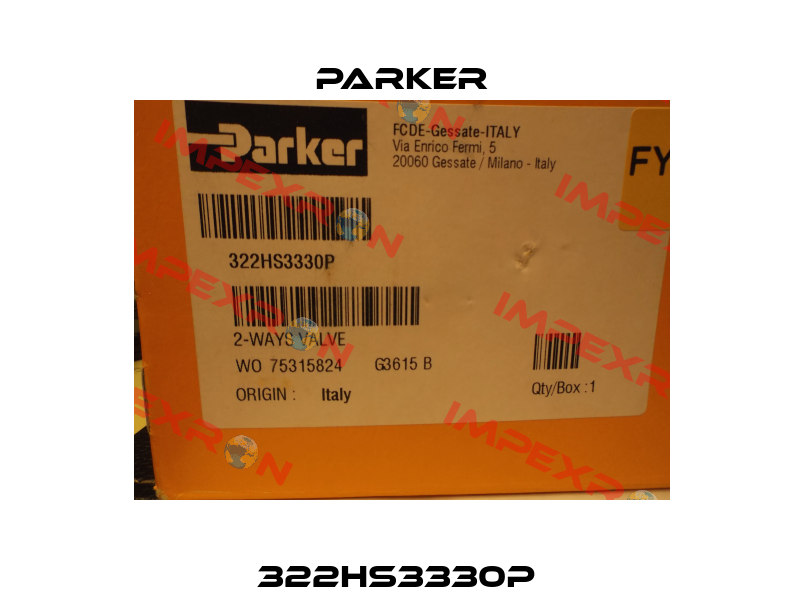322HS3330P  Parker
