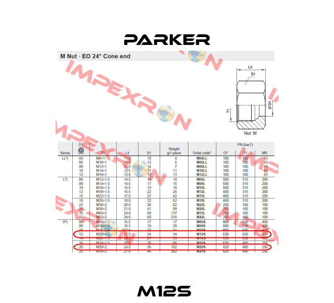 M12S  Parker