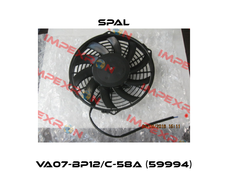 VA07-BP12/C-58A (59994) SPAL