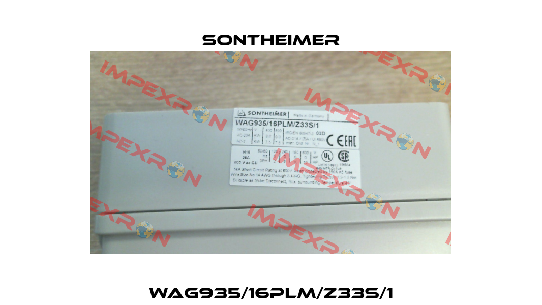 WAG935/16PLM/Z33S/1 Sontheimer
