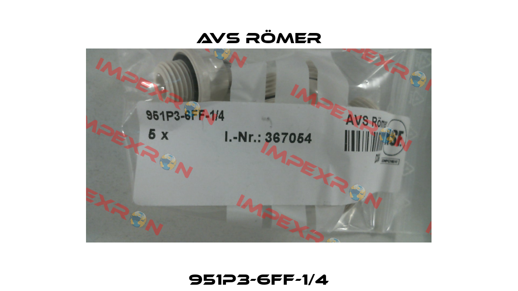 951P3-6FF-1/4 Avs Römer