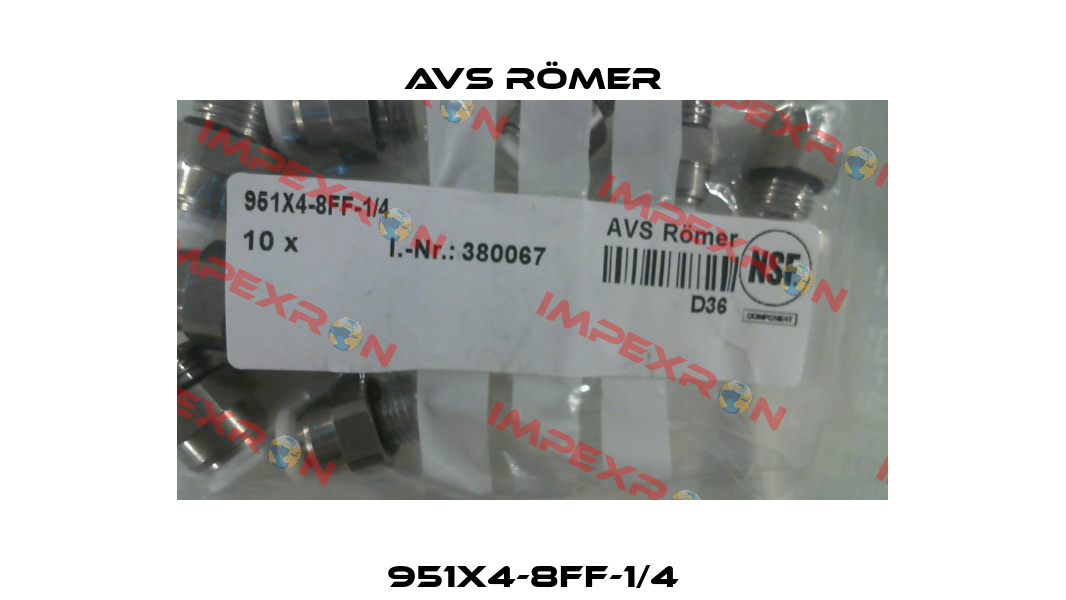 951X4-8FF-1/4 Avs Römer