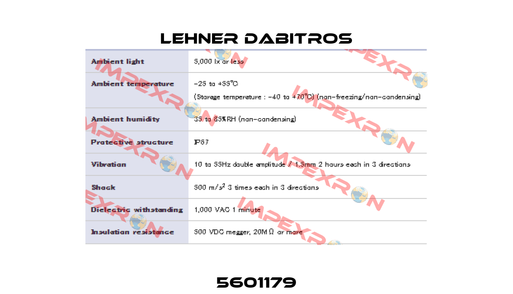 5601179 Lehner Dabitros