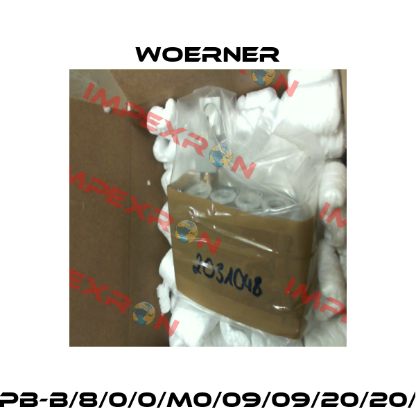 VPB-B/8/0/0/M0/09/09/20/20/V Woerner