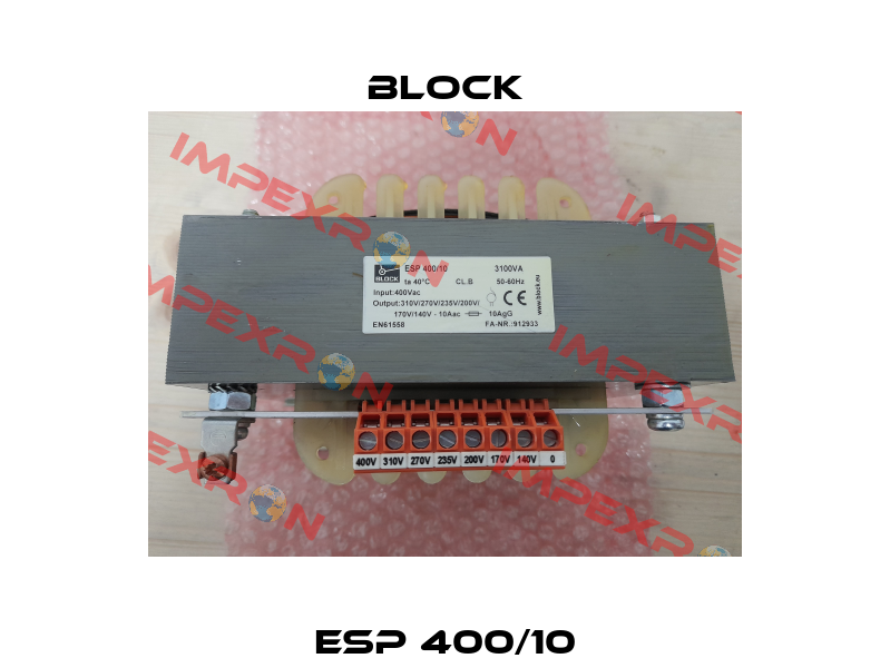 ESP 400/10 Block