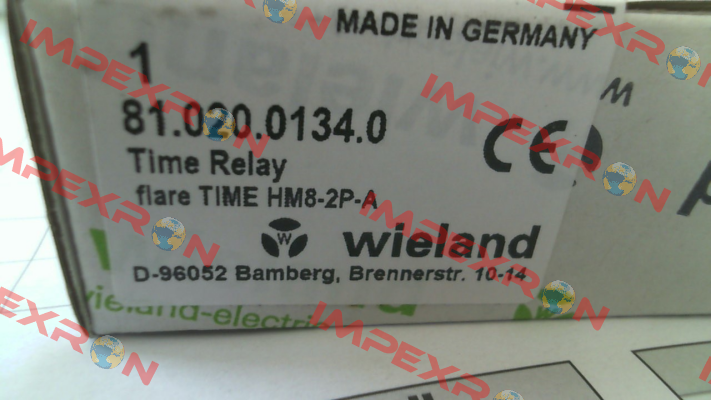 81.020.0134.0 / FLARE TIME HM8-2P-A Wieland Electric
