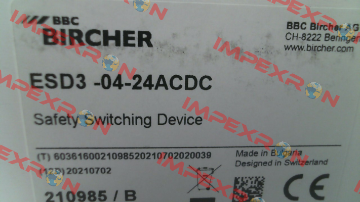 210985 / ESD3-04-24ACDC Bircher