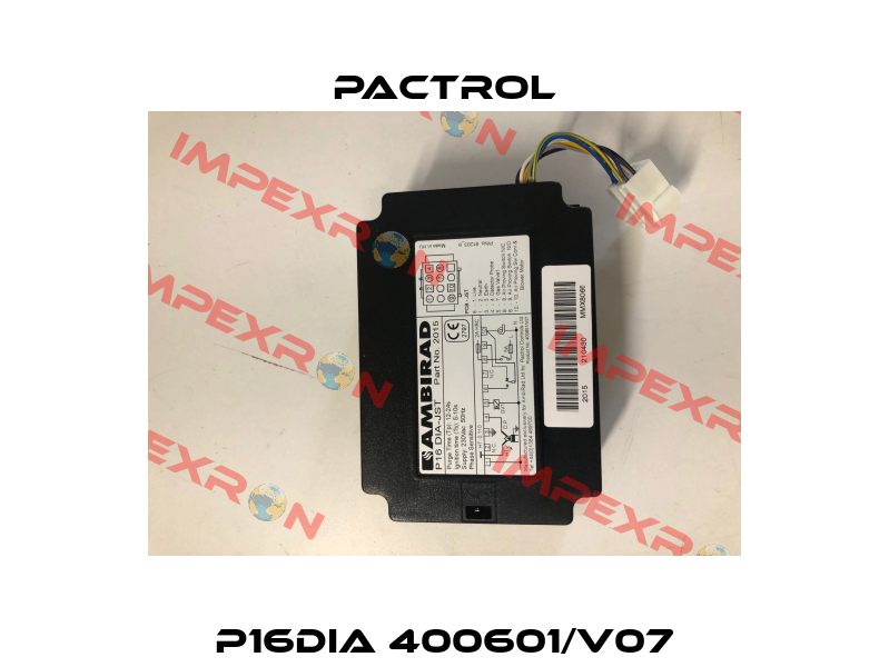 P16DIA 400601/V07 Pactrol