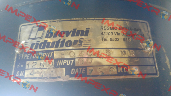  EQ4045/MR/1250/00  Brevini