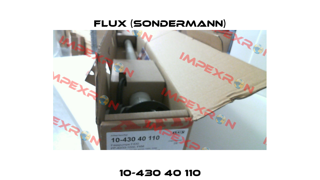 10-430 40 110 Flux (Sondermann)