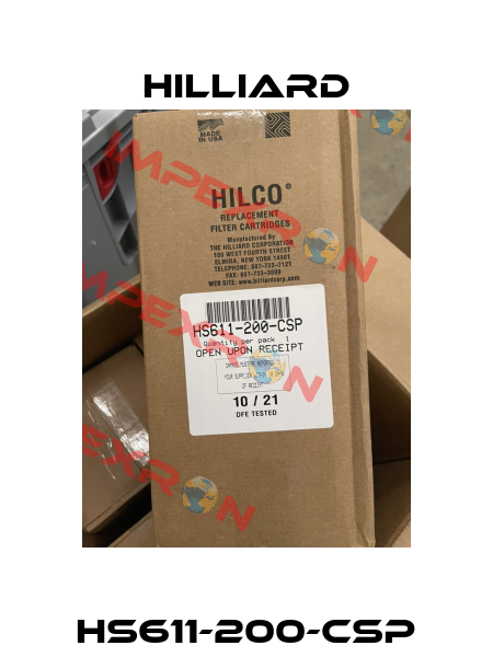 HS611-200-CSP Hilliard