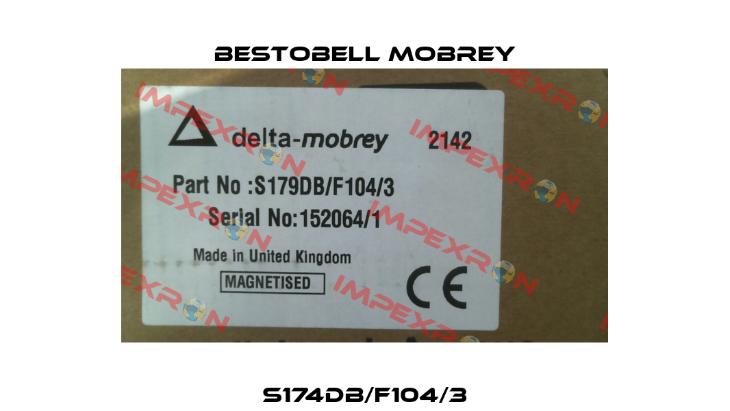 S174DB/F104/3 Bestobell Mobrey