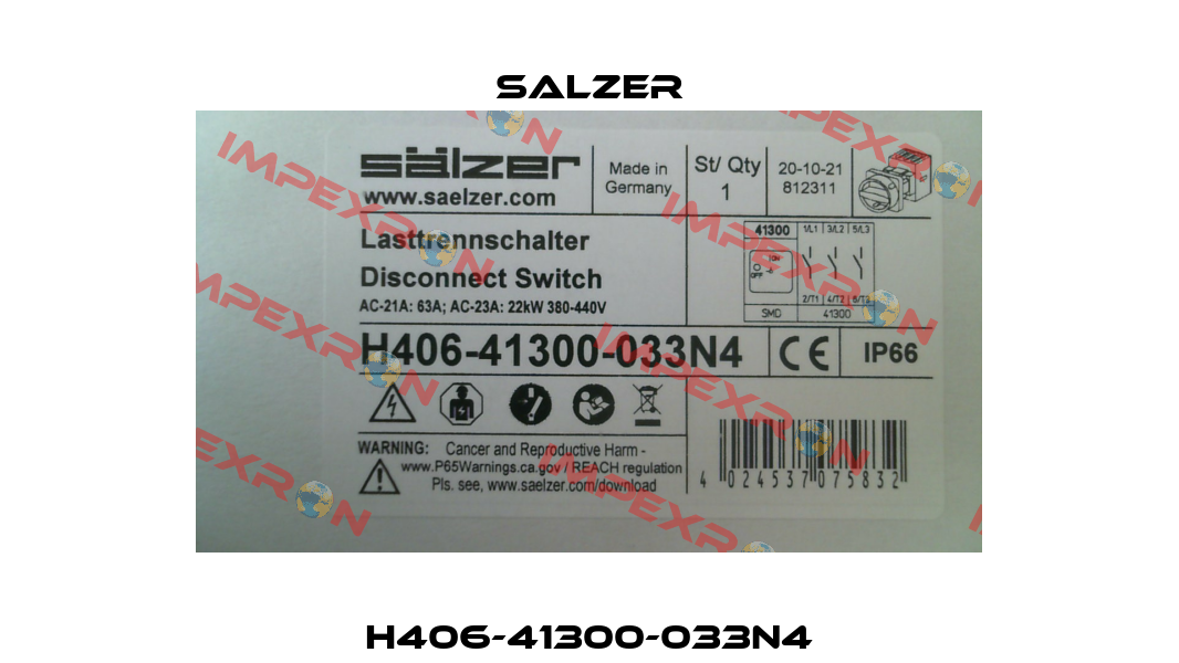 H406-41300-033N4 Salzer