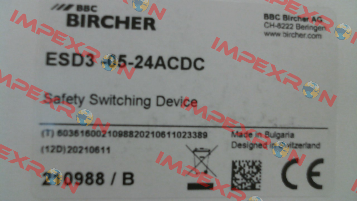 210988 / ESD3-05-24ACDC Bircher