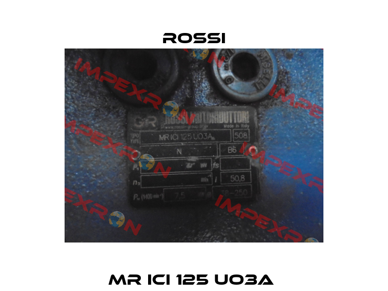MR ICI 125 UO3A  Rossi