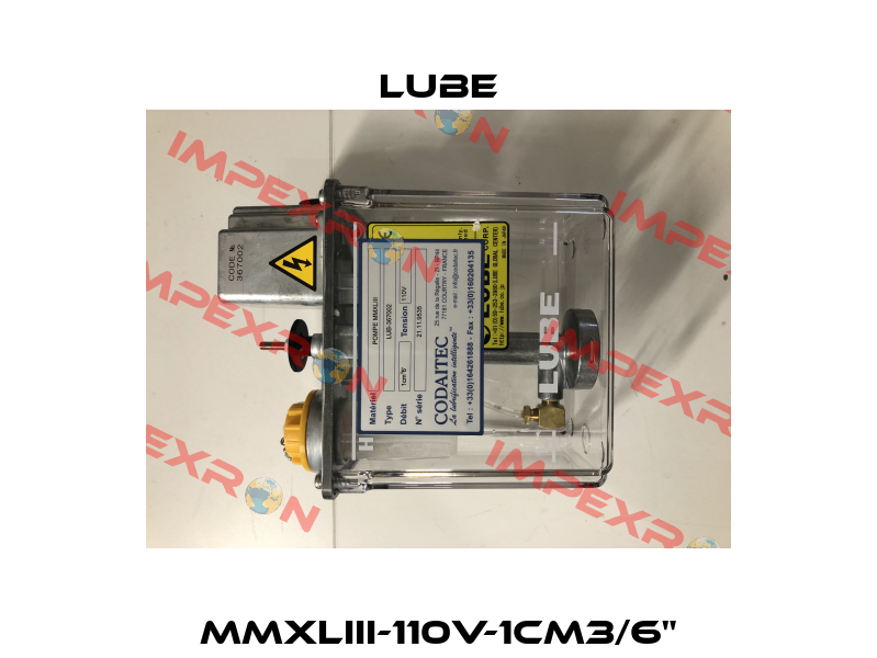 MMXLIII-110V-1cm3/6" Lube