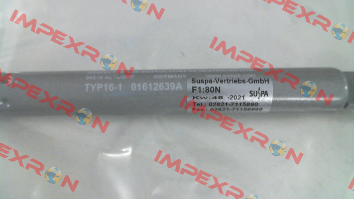 16-1-121-90-A17-BM6-80 N A-Nut/1ccm (L1612639) Ferramenta Livenza (Suspa)