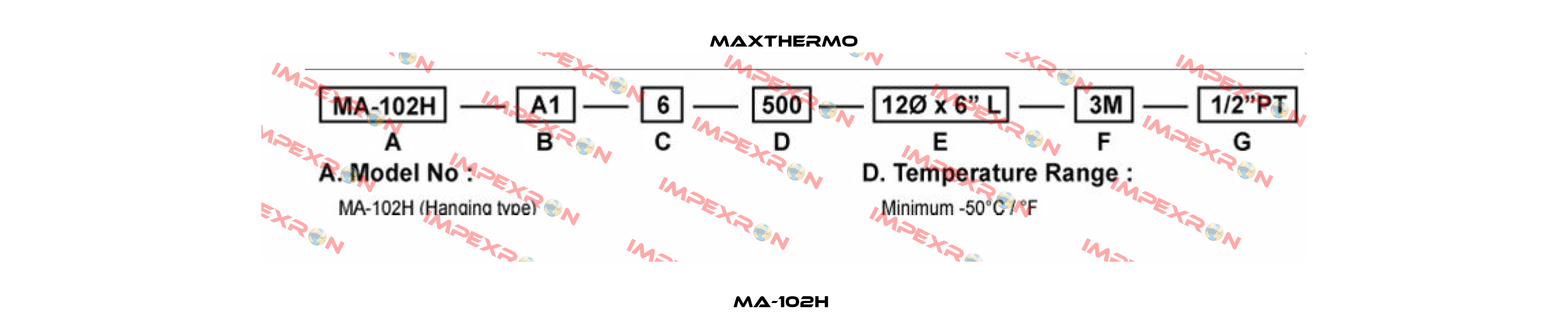 MA-102H  Maxthermo