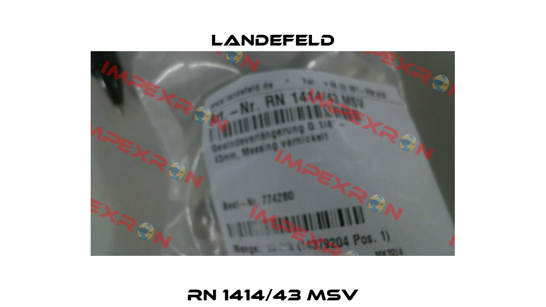 RN 1414/43 MSV Landefeld