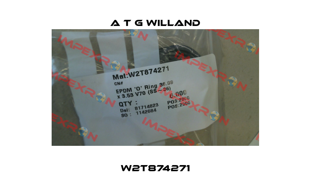 W2T874271 A T G Willand