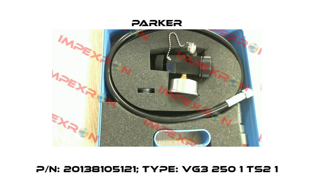 p/n: 20138105121; Type: VG3 250 1 TS2 1 Parker