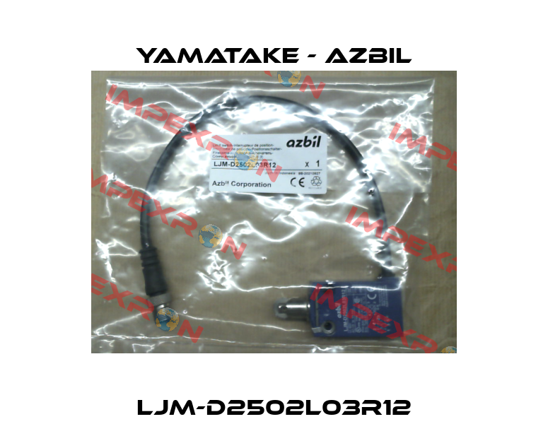 LJM-D2502L03R12 Yamatake - Azbil