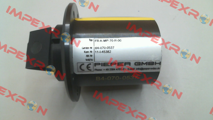 FR-K-MP-70-R-00 Pieper
