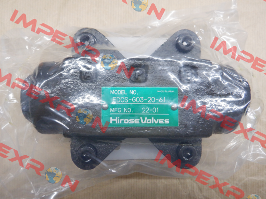FDCS-G03-20-61 Hirose Valve