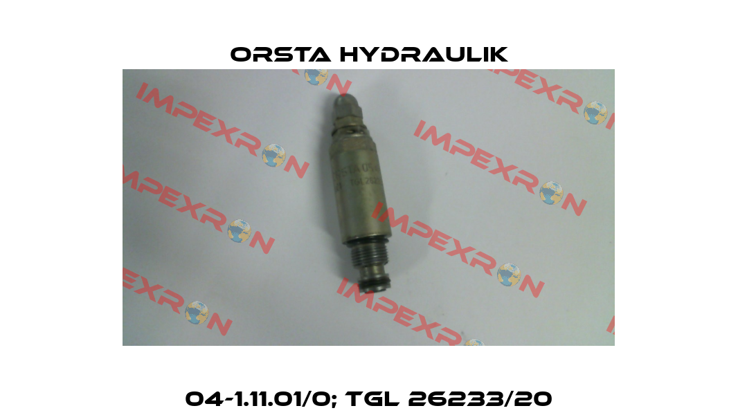 04-1.11.01/0; TGL 26233/20 Orsta Hydraulik