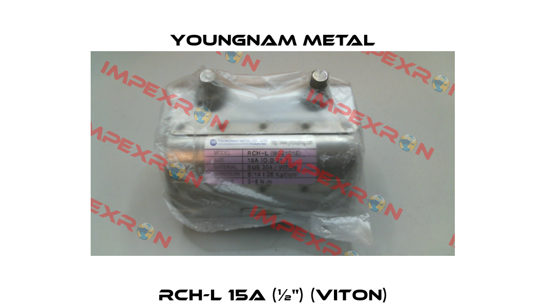 RCH-L 15A (½") (VITON) YOUNGNAM METAL