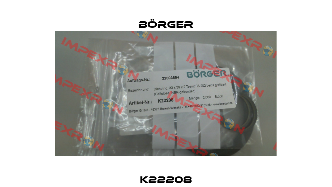 K22208 Börger