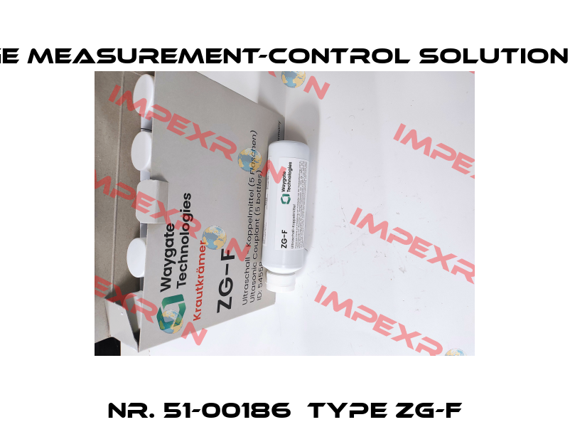 Nr. 51-00186  Type ZG-F GE Measurement-Control Solutions