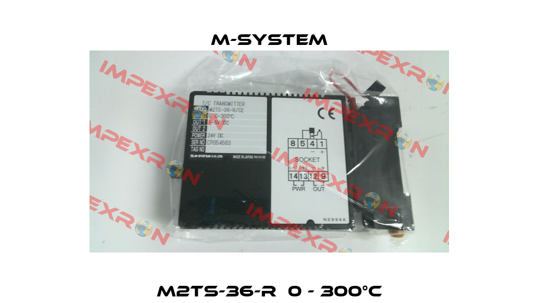 M2TS-36-R  0 - 300°C M-SYSTEM