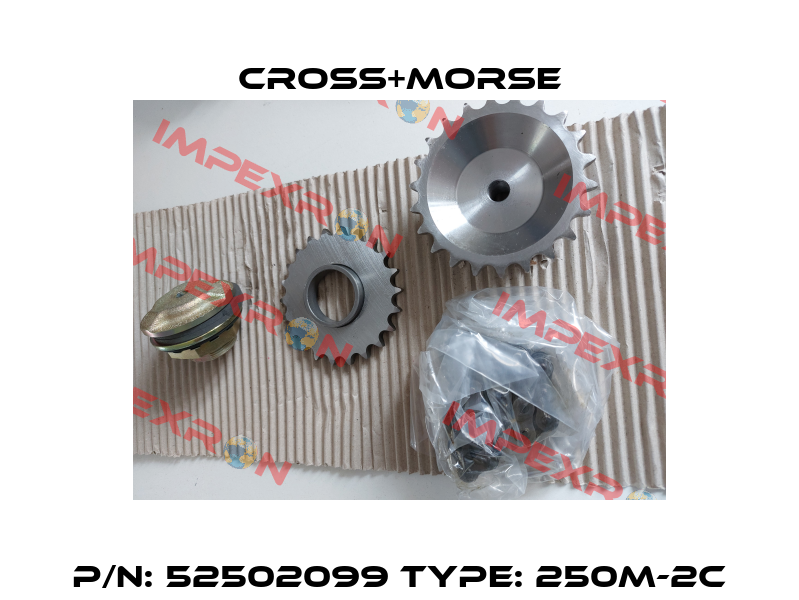 P/N: 52502099 Type: 250M-2C Cross+Morse