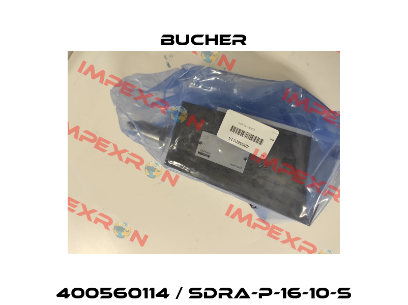 400560114 / SDRA-P-16-10-S Bucher