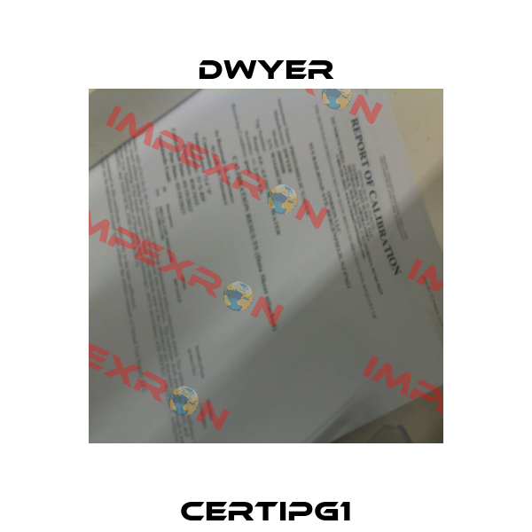 CERTIPG1 Dwyer