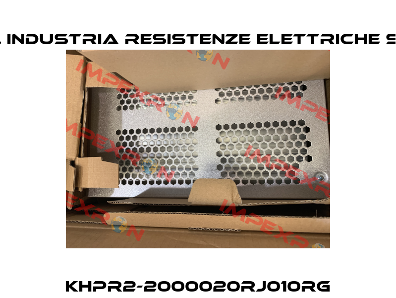 KHPR2-2000020RJ010RG I.R.E. INDUSTRIA RESISTENZE ELETTRICHE S.r.l.